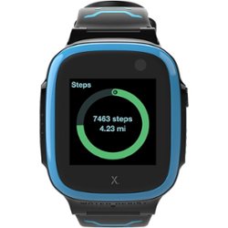 Xplora - X5 Play 45mm Smart Watch Cell Phone with GPS - Blue - Front_Zoom
