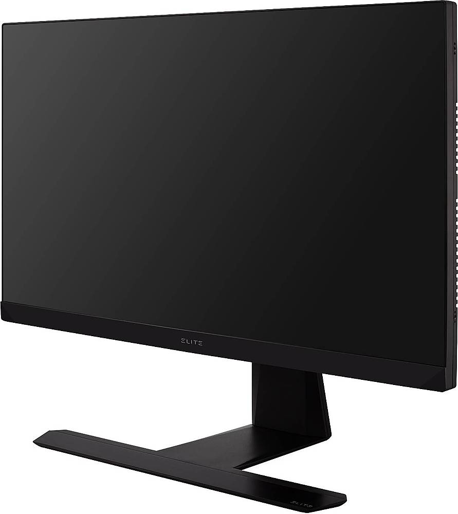 Left View: ViewSonic - Elite 27 LCD G-SYNC Monitor with HDR (DisplayPort USB, HDMI) - Black