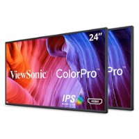 ViewSonic - ColorPro VP2468_H2 24" LCD FHD Monitor (DisplayPort USB, HDMI) - Black - Front_Zoom