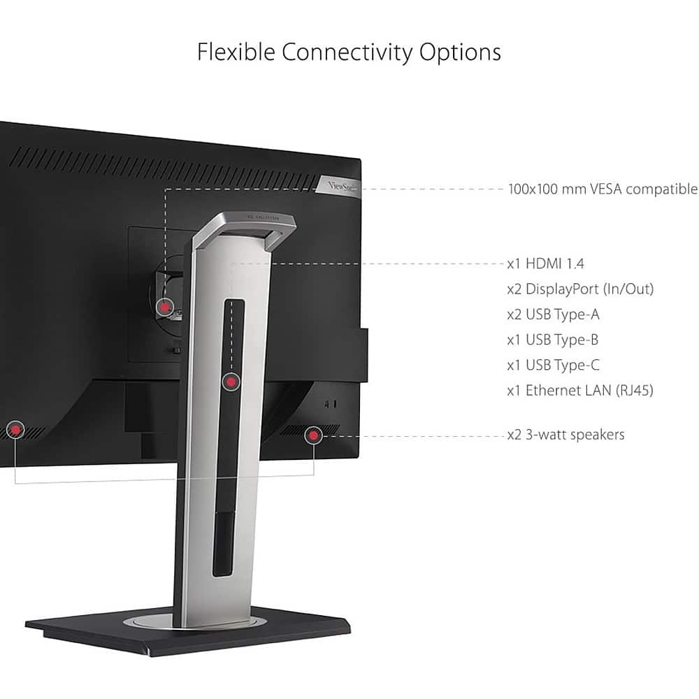 24インチ USB-C 給電対応 ViewSonic モニター Amazon.com: ViewSonic VG2457V 24 Inch 1080p Video