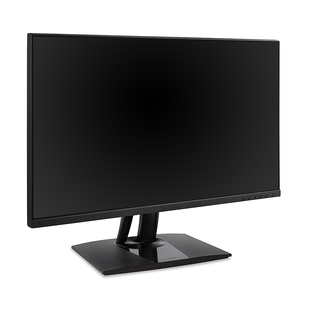 Angle View: ViewSonic - ColorPro 27 LCD Monitor with HDR (DisplayPort USB, HDMI) - Black