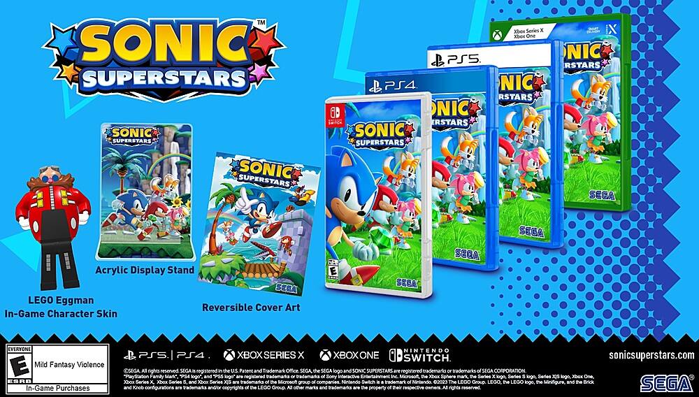 Sonic Superstars PlayStation 5 SS-63306-1 - Best Buy