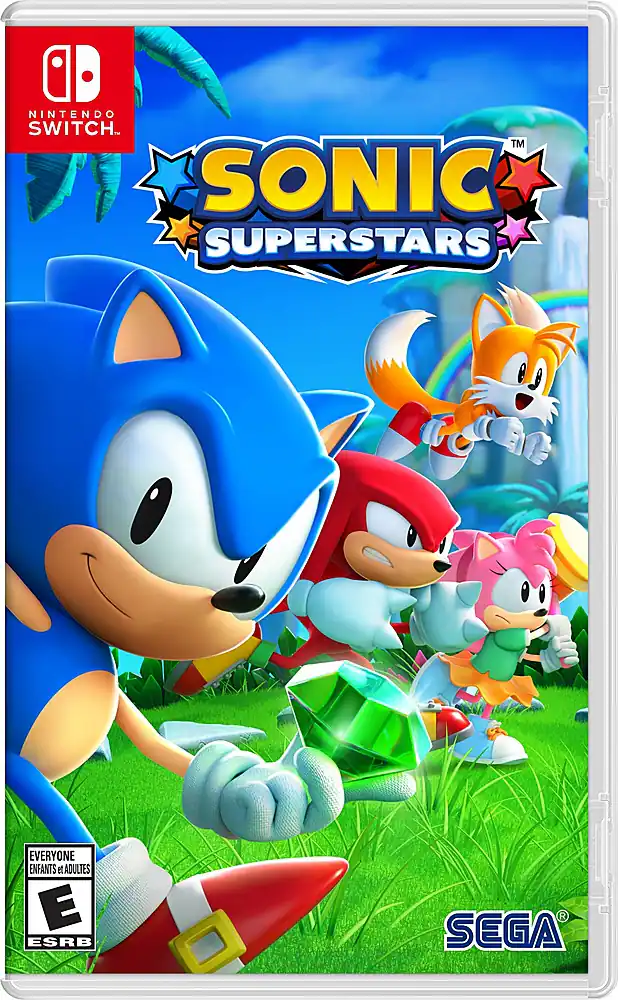 Front. SEGA - Sonic Superstars. - E (Everyone)