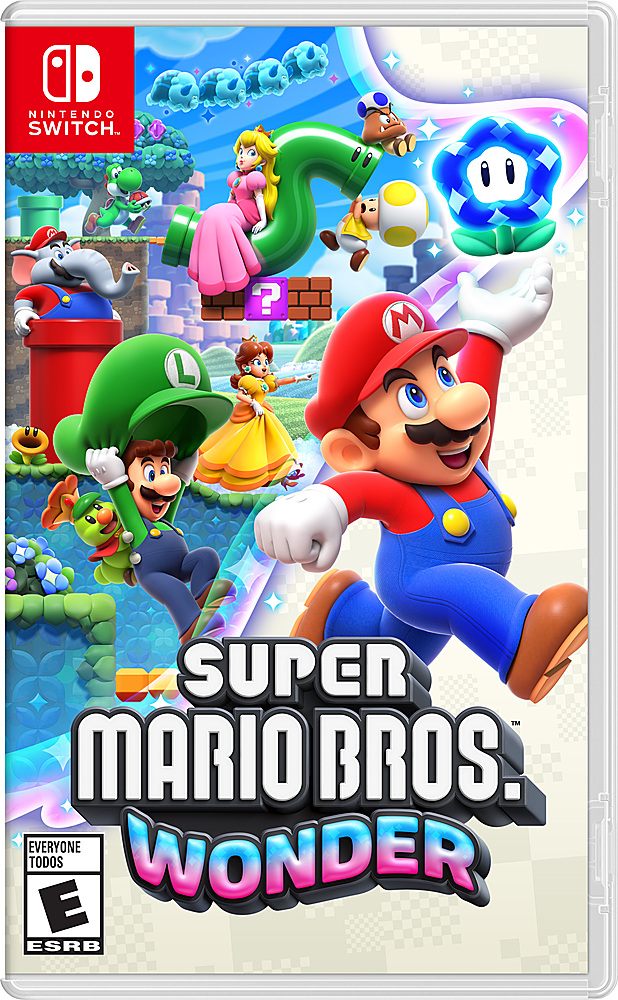 Super Mario Bros. Wonder - Nintendo Switch, Nintendo Switch – OLED Model, Nintendo Switch Lite