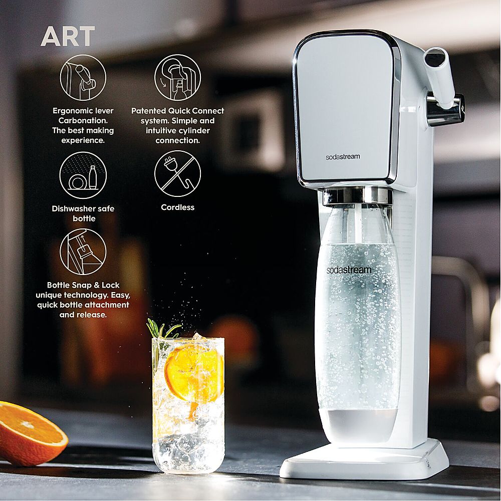 SodaStream Art Sparkling Water Maker White 1013511010 - Best Buy