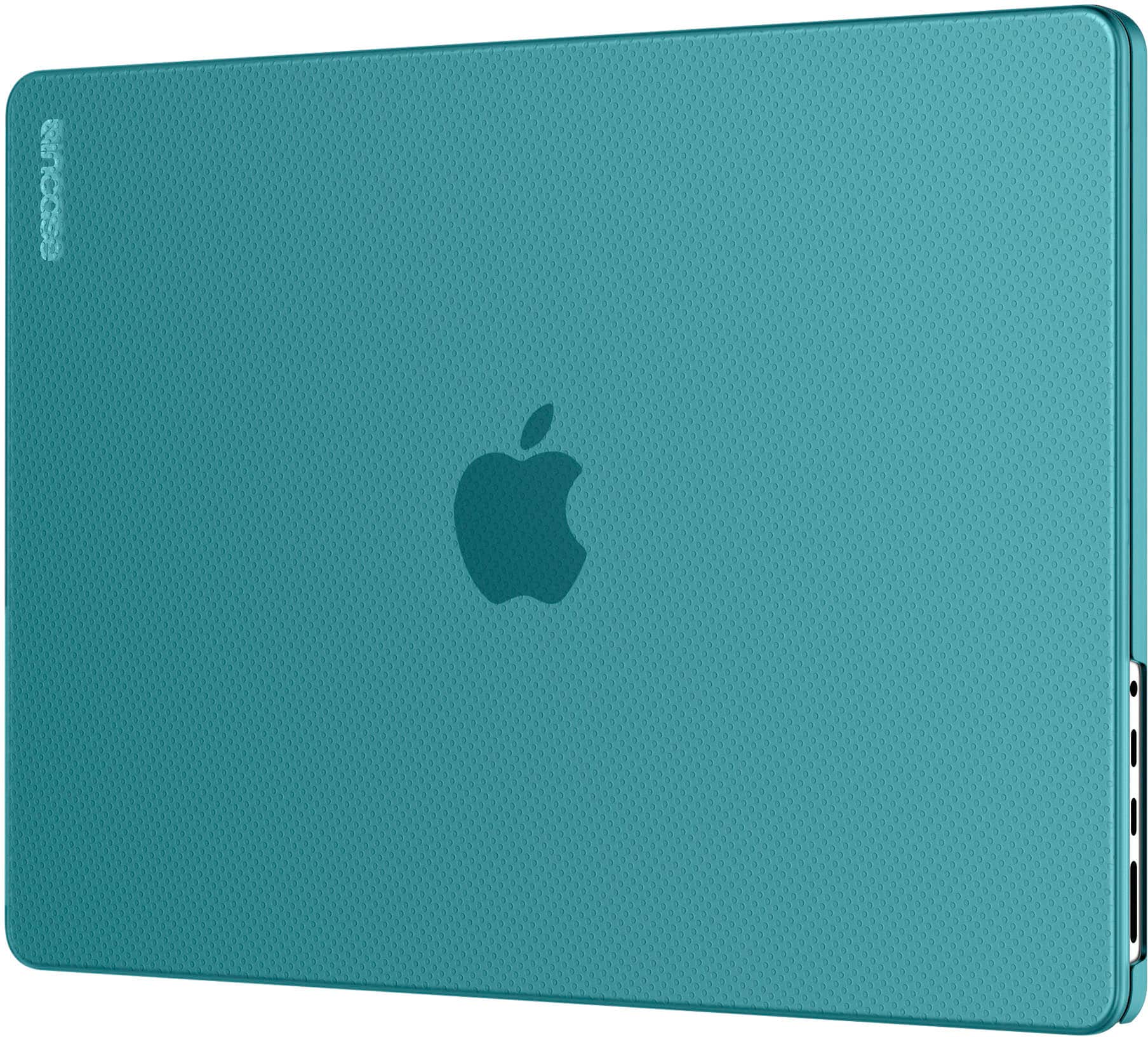 Back. Incase - Hardshell Case for the 2021 MacBook Pro 16" - Fountain Blue.