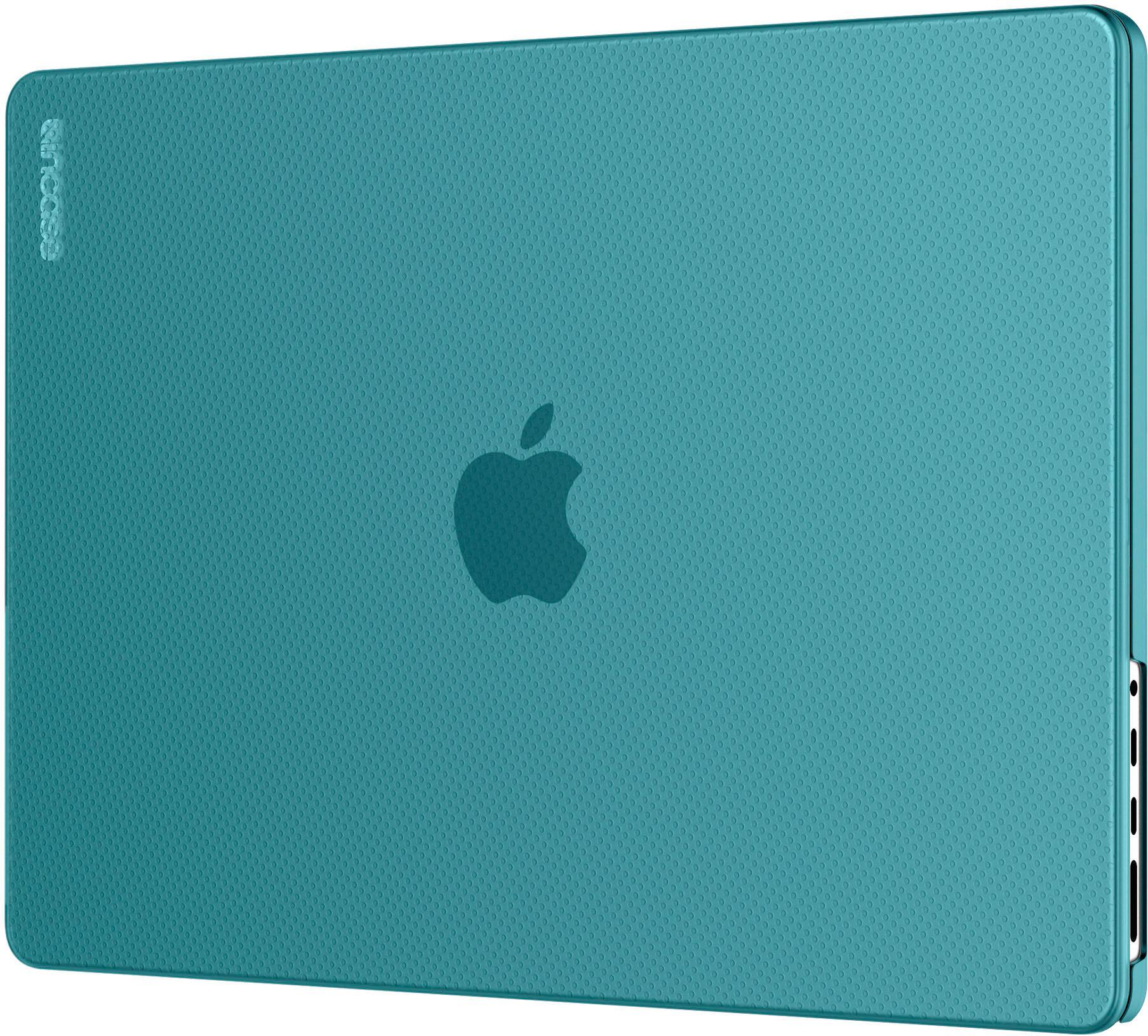 Back. Incase - Hardshell Case for the 2021 MacBook Pro 16" - Fountain Blue.
