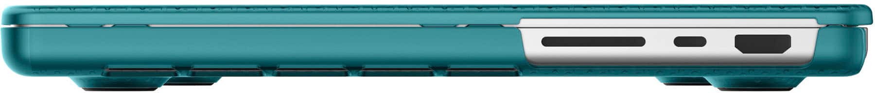 Alt View 18. Incase - Hardshell Case for the 2021 MacBook Pro 16" - Fountain Blue.