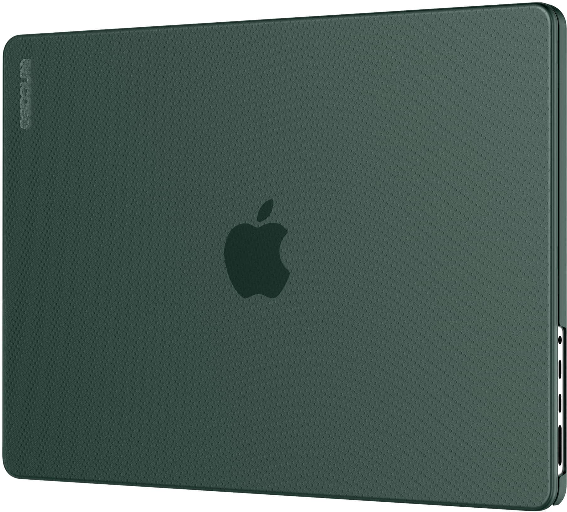 Back. Incase - Hardshell Case for the 2021 MacBook Pro 14" - Forest Green.