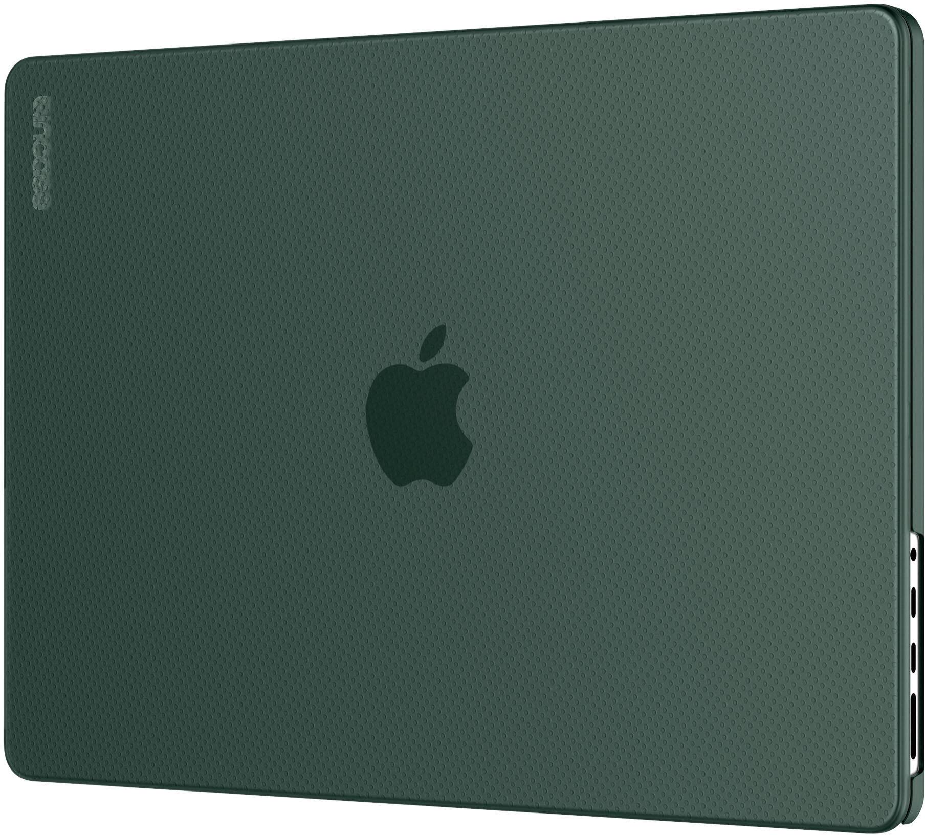 Back. Incase - Hardshell Case for the 2021 MacBook Pro 14" - Forest Green.