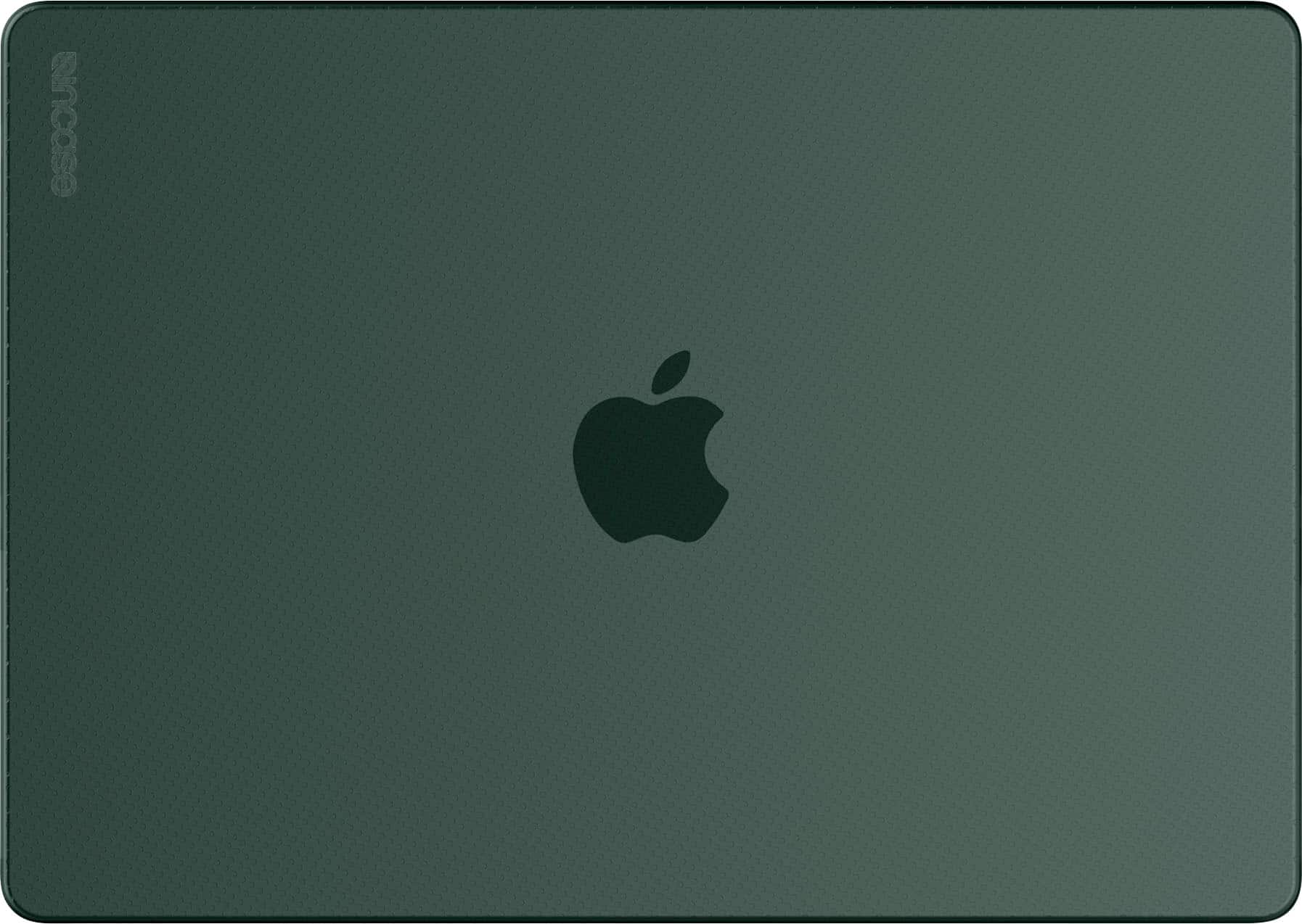 Front. Incase - Hardshell Case for the 2021 MacBook Pro 14" - Forest Green.