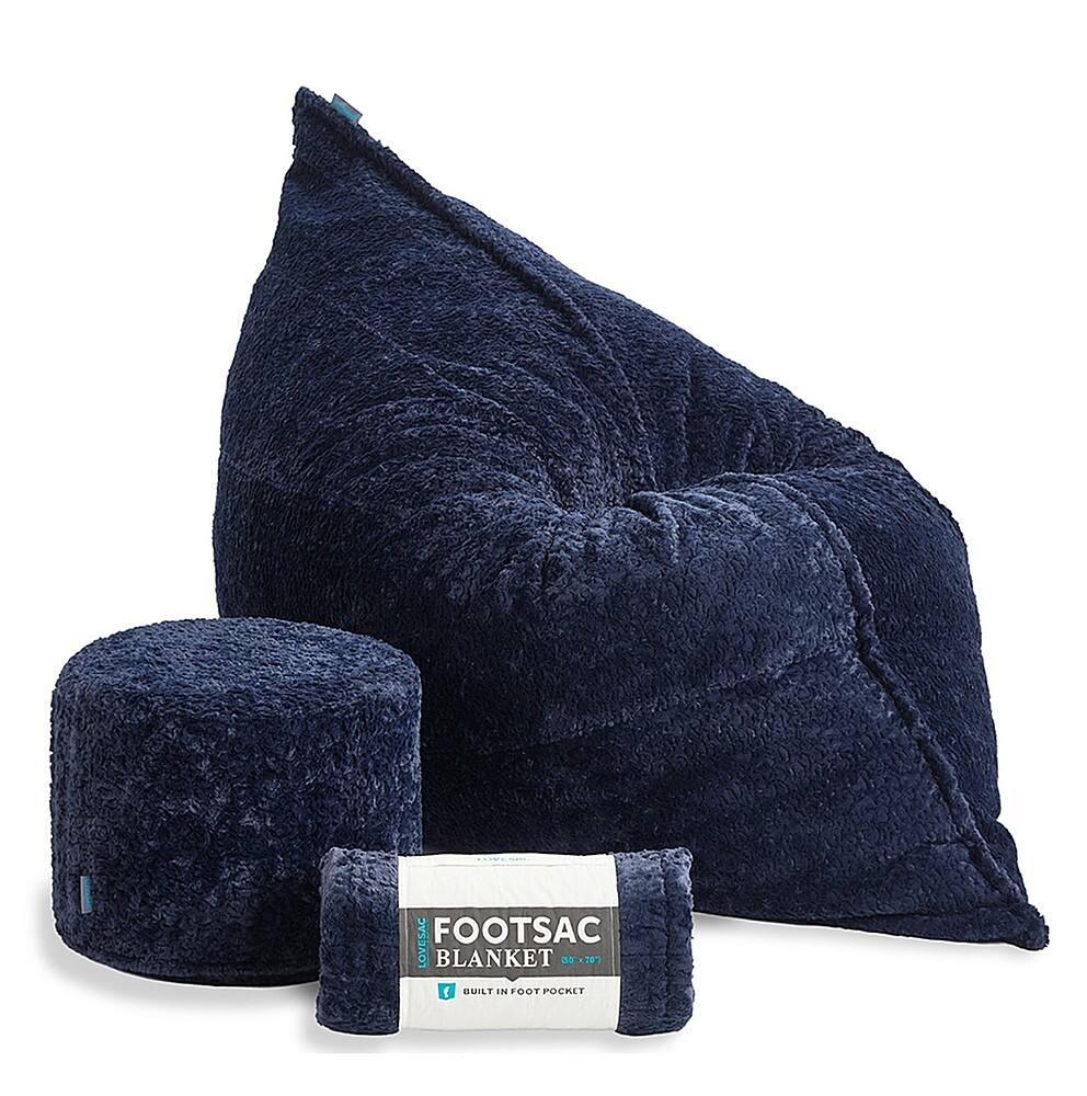 Best Buy Lovesac Sodalite Phur Pillowsac Bundle Blue VP2007