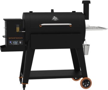 Pit Boss - Sportsman 1100 Sq. In. Pellet Grill with Wi-Fi & Bluetooth Connectivity - Black