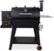 Angle. Pit Boss - Sportsman 820 Sq. In. Pellet Grill with Wi-Fi & Bluetooth Connectivity - Black.