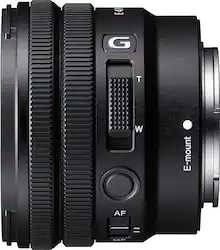 Sony - E PZ 10-20mm F4 G APS-C Constant Aperture Power Zoom G Lens - Black - Front_Zoom