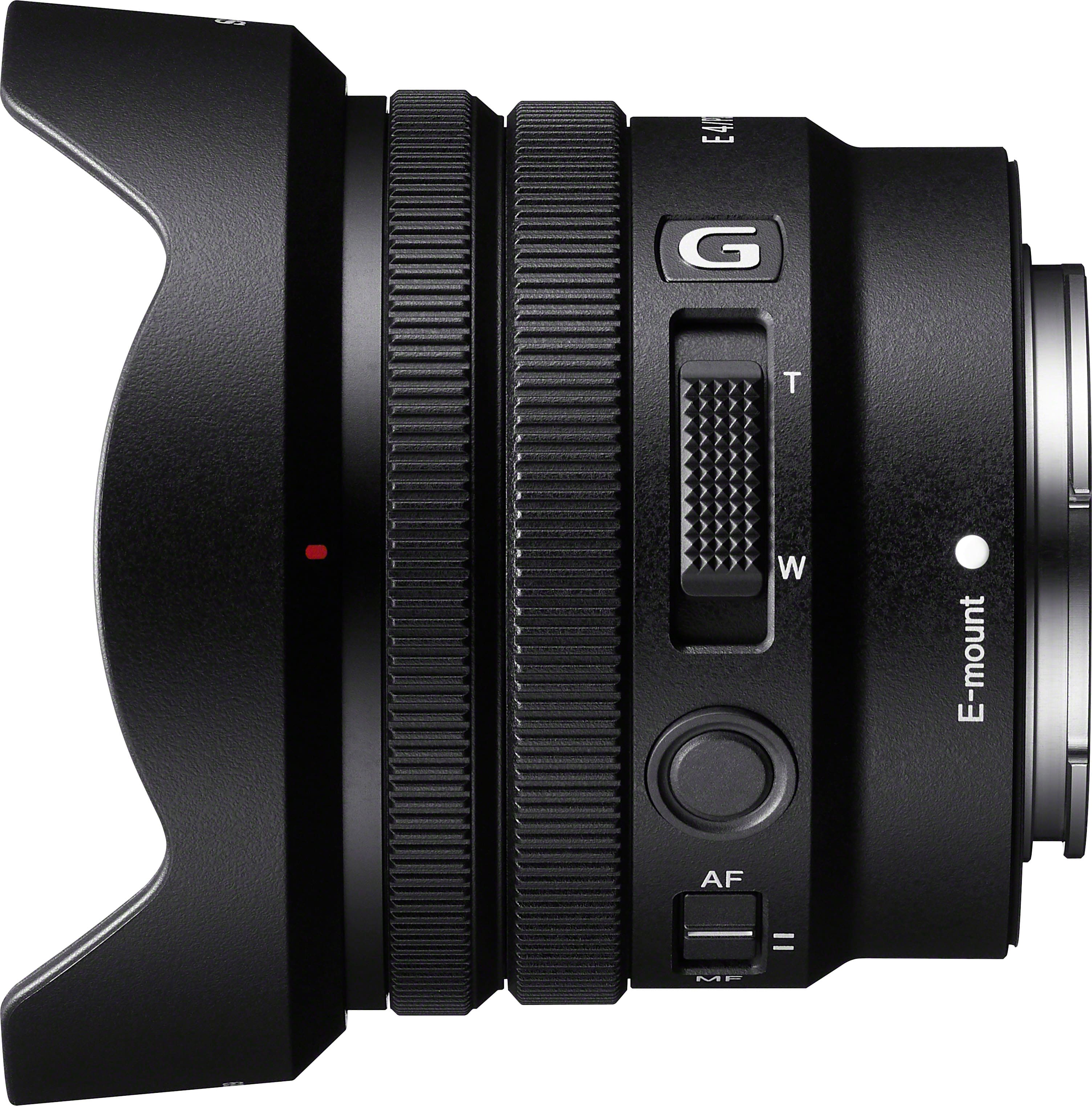 Alt View 11. Sony - E PZ 10-20mm F4 G APS-C constant aperture power zoom lens G lens - Black.