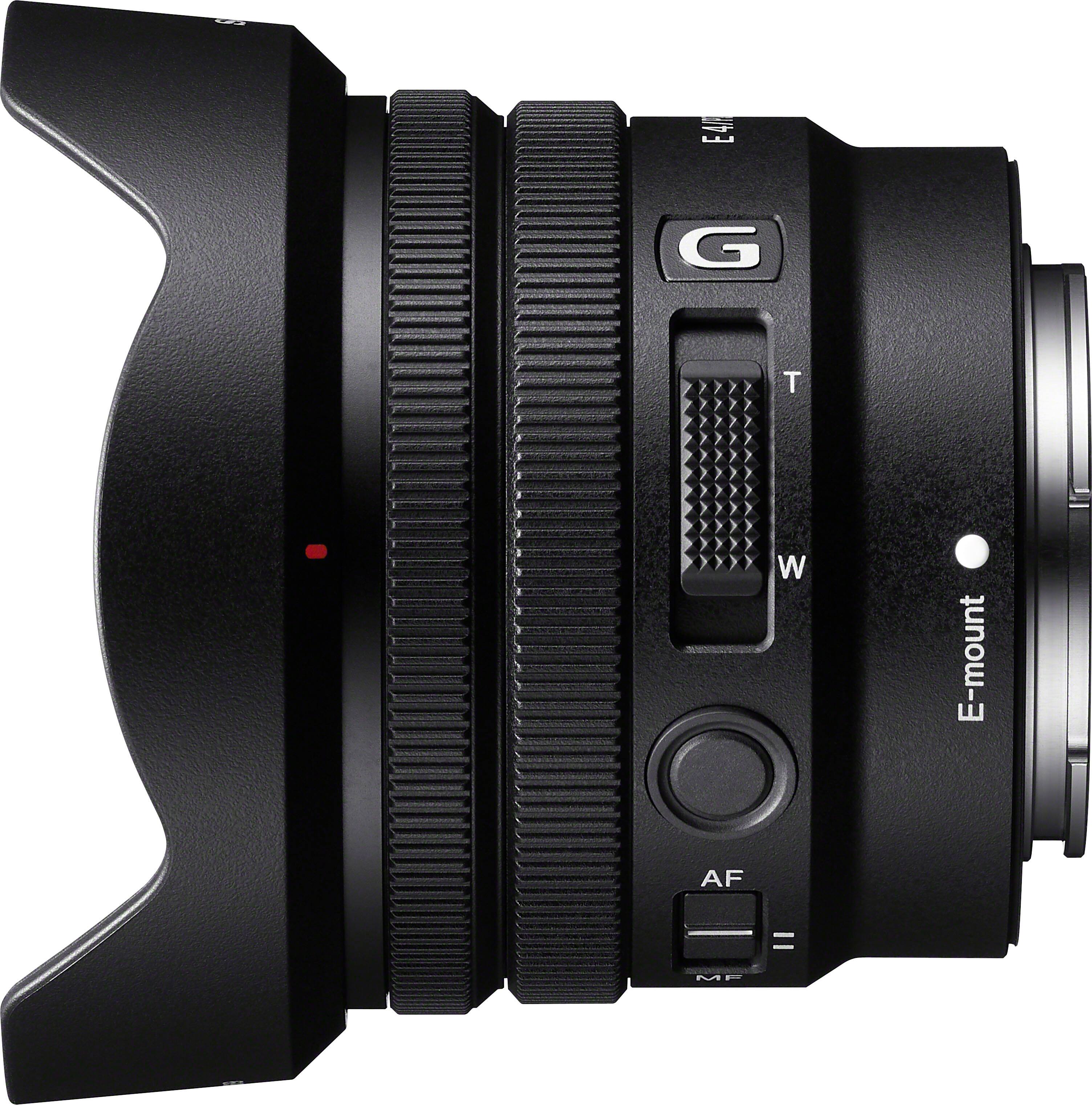 Alt View 11. Sony - E PZ 10-20mm F4 G APS-C constant aperture power zoom lens G lens - Black.