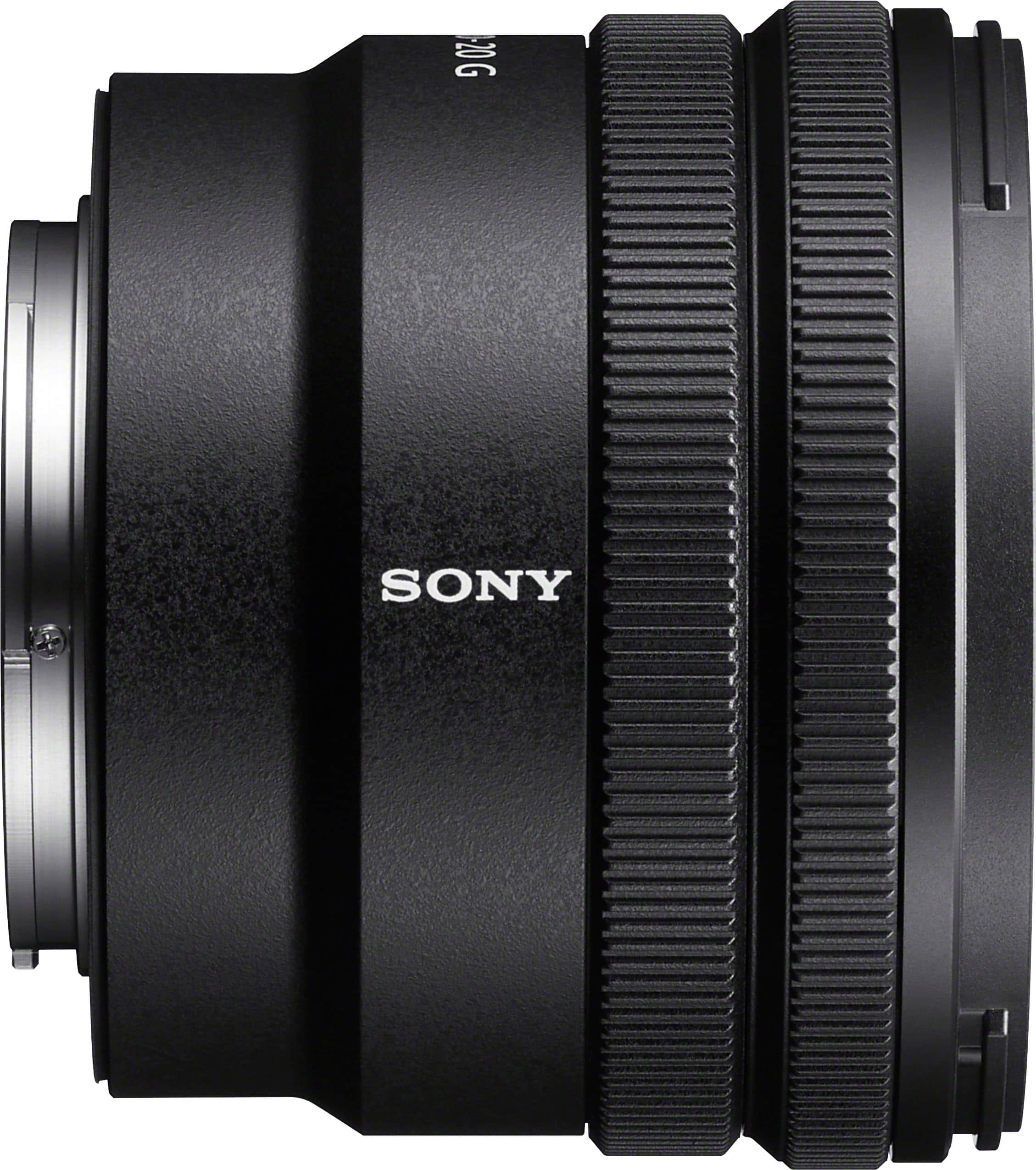Alt View 1. Sony - E PZ 10-20mm F4 G APS-C constant aperture power zoom lens G lens - Black.