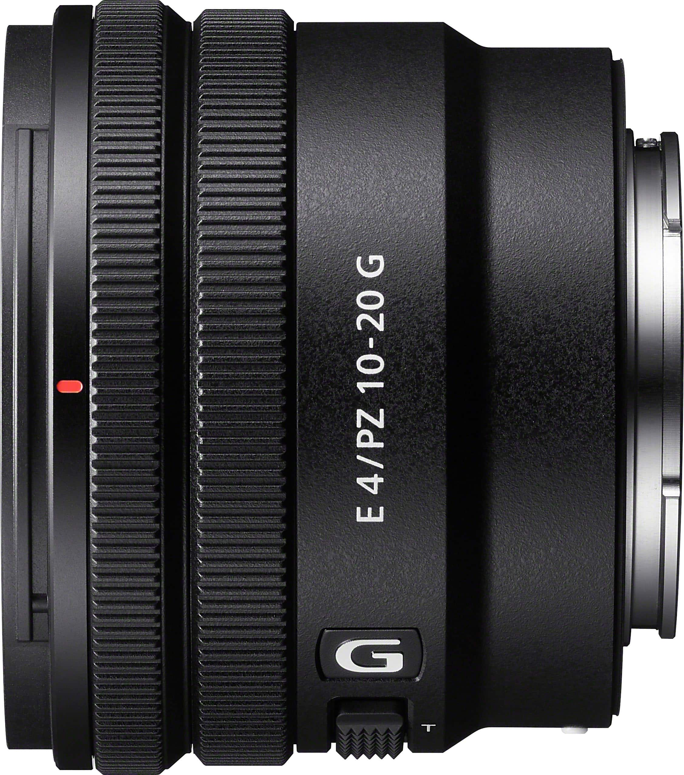 Sony E PZ 10-20mm F4 G APS-C constant aperture power zoom