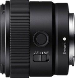 Sony - E 11mm F1.8 APS-C ultra-wide-angle prime lens - Black - Front_Zoom