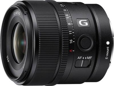 Sony E 15mm F1.4 G APS C Large Aperture Wide Angle G Lens Black Sony E 15mm F1.4 G APS C Large Aperture Wide Angle G Lens Black