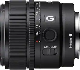 Sony - E 15mm F1.4 G APS-C Large-Aperture Wide-Angle G Lens - Black