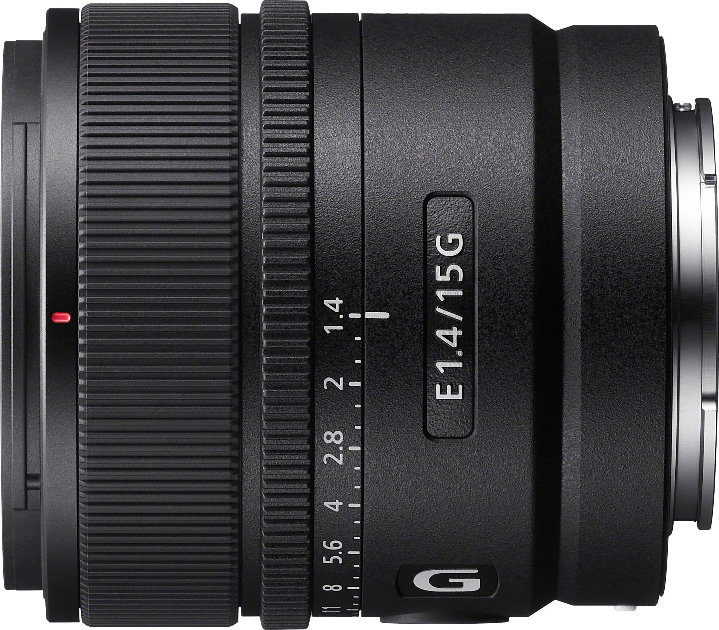 Sony E 15mm F1.4 G APS-C Large-aperture wide-angle G lens Black 