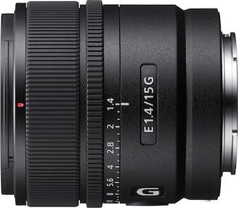 Sony E 15mm F1.4 G APS C Large Aperture Wide Angle G Lens Black Sony E 15mm F1.4 G APS C Large Aperture Wide Angle G Lens Black