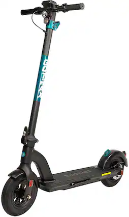 Front. GoTrax - G Max Ultra Commuting Electric Scooter w/ 45mi Max Operating Range & 20 Max Speed - Black.