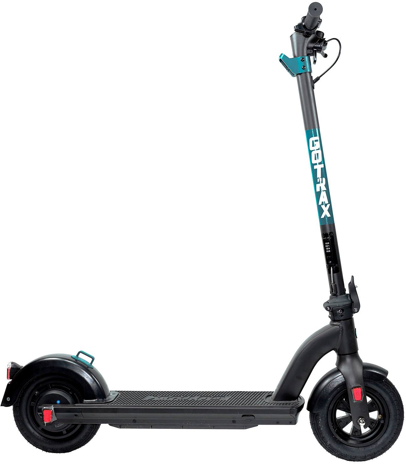 Angle. GoTrax - G Max Ultra Commuting Electric Scooter w/ 45mi Max Operating Range & 20 Max Speed - Black.
