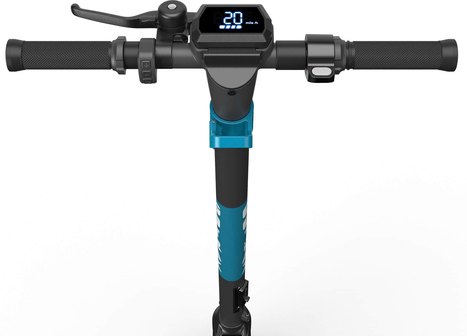 Alt View 13. GoTrax - G Max Ultra Commuting Electric Scooter w/ 45mi Max Operating Range & 20 Max Speed - Black.