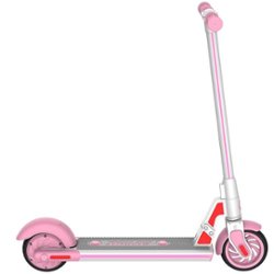 GoTrax - GKS Plus Electric Scooter for Kids w/ 7mi Max Operating Range & 7.5 Max Speed - Pink - Front_Zoom