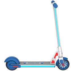 GoTrax - GKS Plus Electric Scooter for Kids w/ 7mi Max Operating Range & 7.5 Max Speed - Blue - Front_Zoom