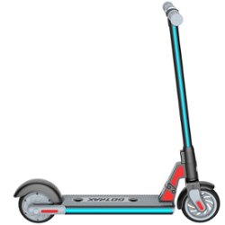 GoTrax - GKS Plus Electric Scooter for Kids w/ 7mi Max Operating Range & 7.5 Max Speed - Gray - Front_Zoom
