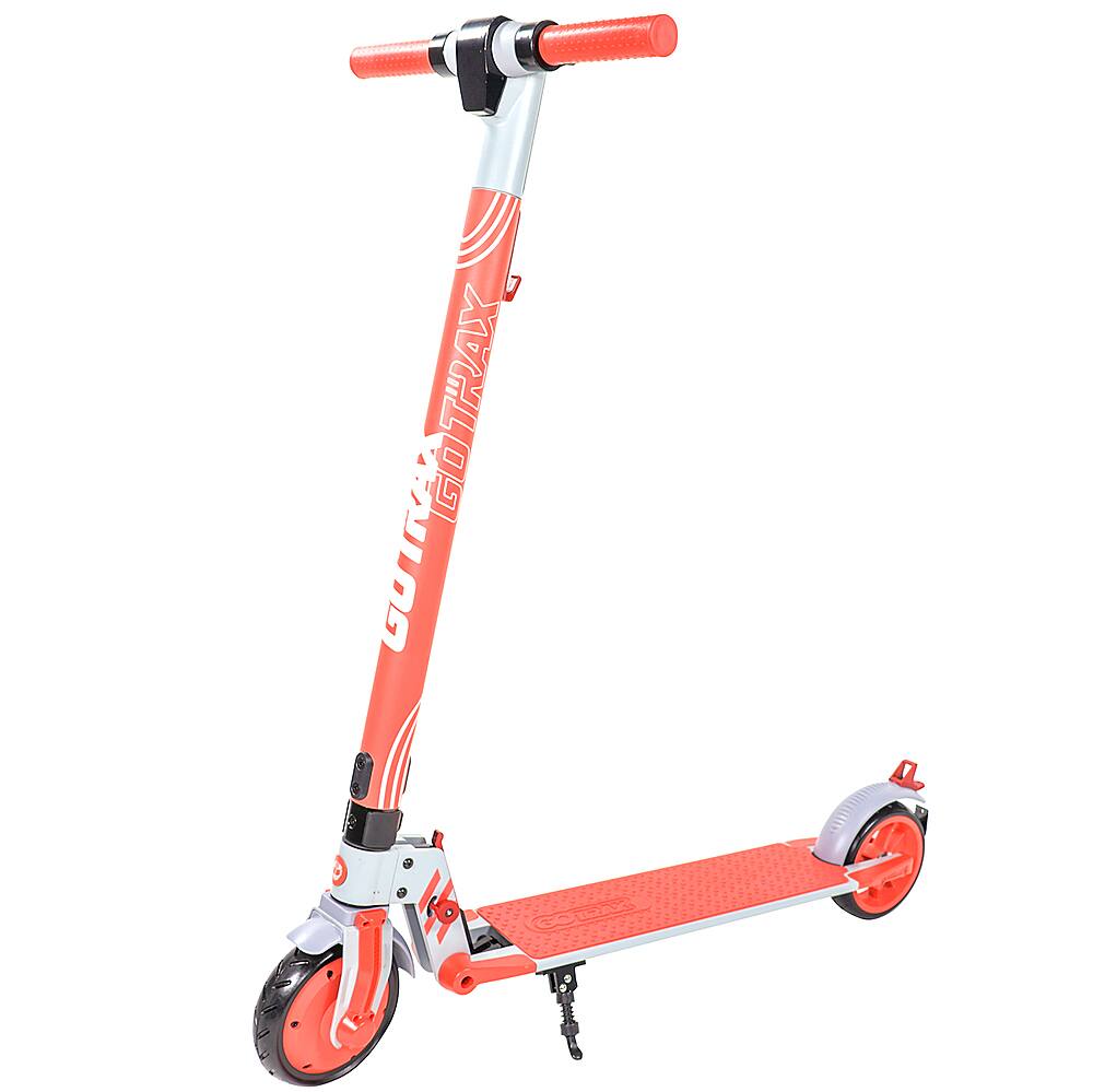 Angle View: GoTrax - Vibe Commuting Electric Scooter w/ 7mi Max Operating Range & 12 Max Speed - Red