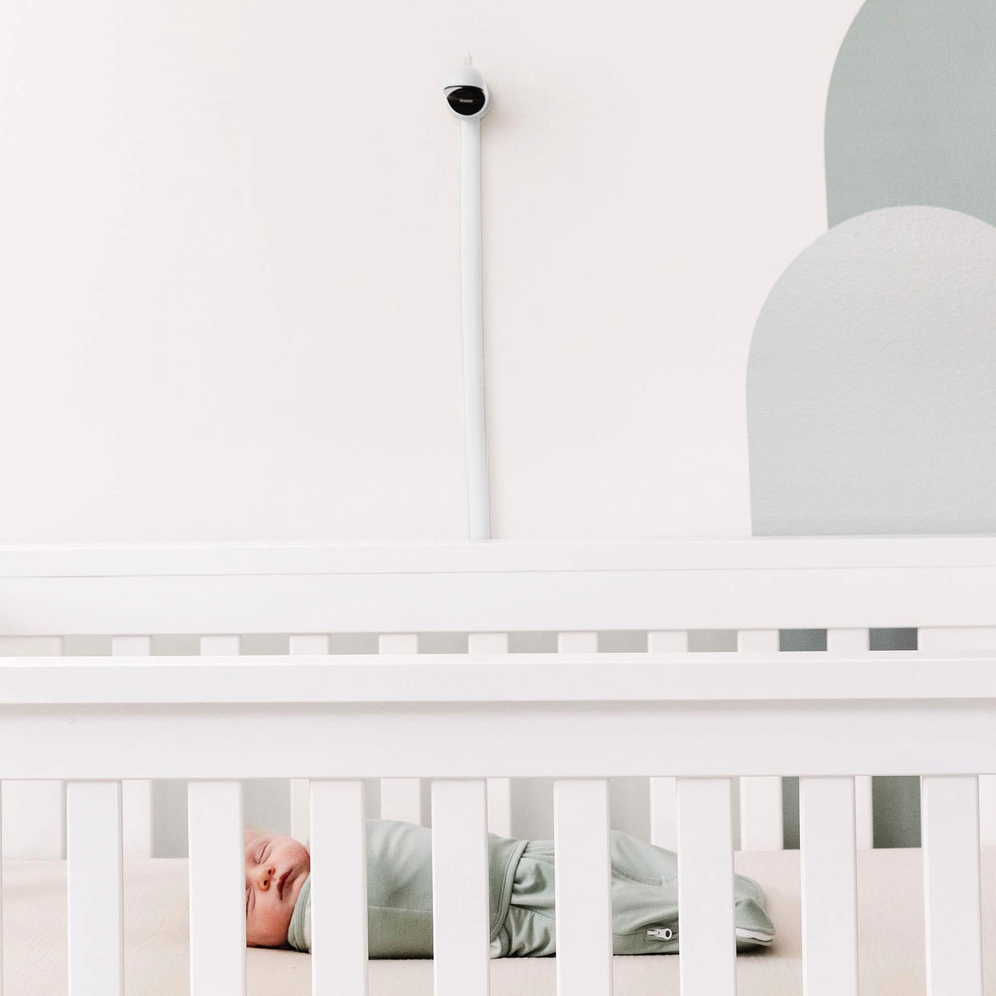 Alt View 16. Owlet - Cam 2, HD Video Baby Monitor - White.