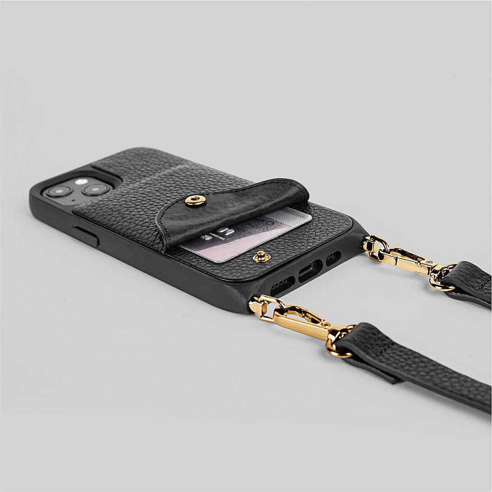 Noémie Wallet & Crossbody Strap Case for iPhone 13 Pro Max & iPhone 12 Pro  Max Black/Gold 51698 - Best Buy