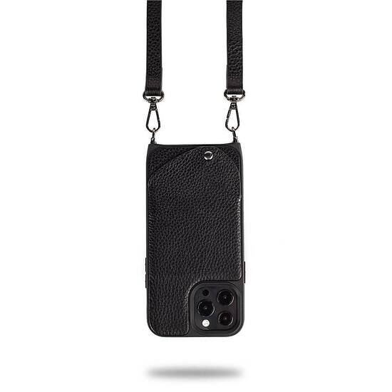 No mie Wallet Crossbody Strap Case for iPhone 13 Pro Max