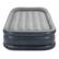 Angle. Intex - Pillow Raised Airbed Mattress with Built In Pump - Gray.