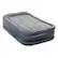 Front. Intex - Pillow Raised Airbed Mattress with Built In Pump - Gray.