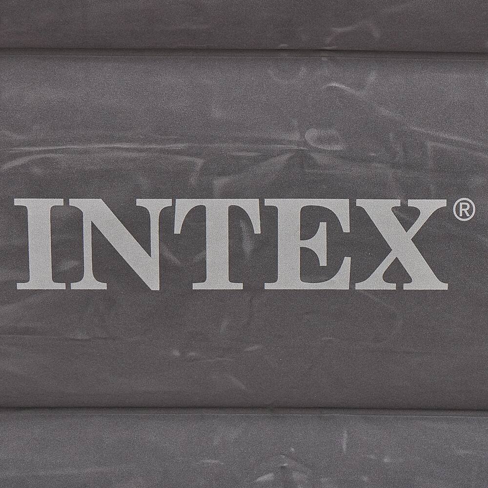 Alt View 18. Intex - 18-inch Inflatable Elevated Premium Comfort Airbed w/ Built-In Pump, King - Blue.