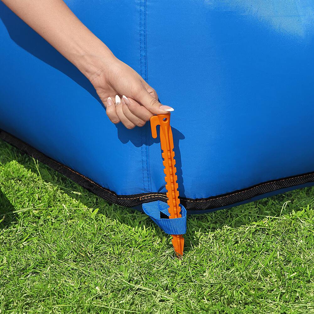 Alt View 16. Bestway - Fast Inflatable Beach Bounce Water Park with Air Blower and Bag - Multicolor.