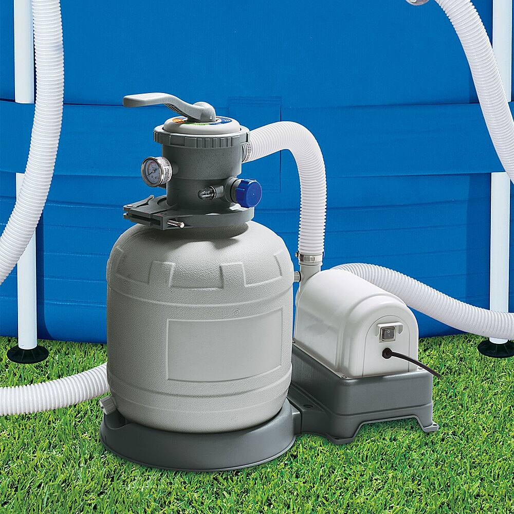 Best Buy Summer Waves 12 Inch Sand Filter Pump System for Above Ground