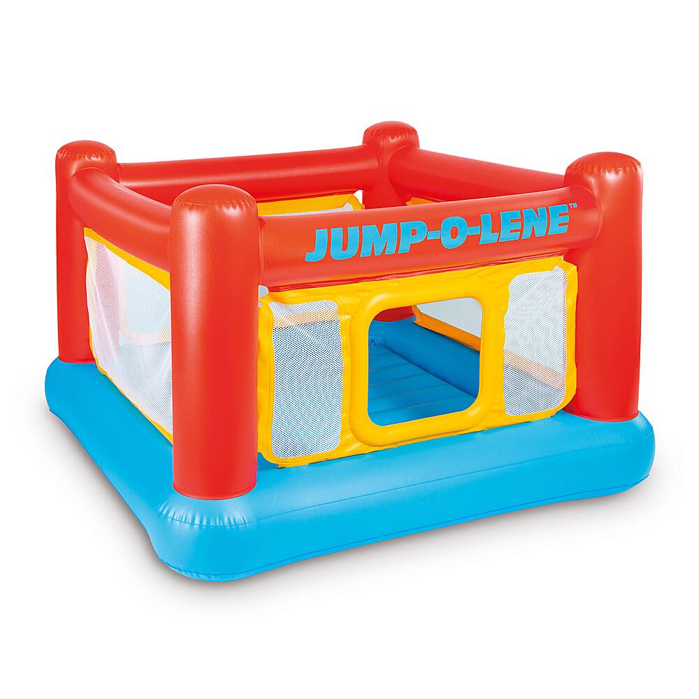 Best Buy Intex JumpOLene Inflatable Playhouse Trampoline Bounce