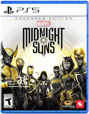 B PS5 1M ENHANCED EDITION MARVEL'S MIDNIGHT SUNS TEEN T ESRB 2K FIRAXIS GAMES