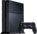 Front. Sony - Geek Squad Certified Refurbished PlayStation 4 (500GB) - PRE-OWNED - Black.