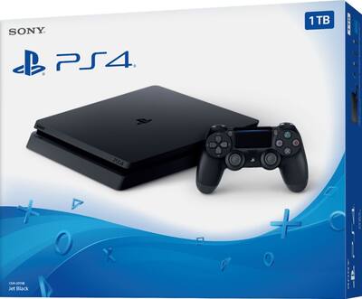 Geek Squad Certified Refurbished PlayStation 4 Slim 1TB console Geek Squad Certified Refurbished PlayStation 4 Slim 1TB console