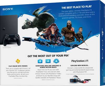 Geek Squad Certified Refurbished PlayStation 4 Slim 1TB console Geek Squad Certified Refurbished PlayStation 4 Slim 1TB console