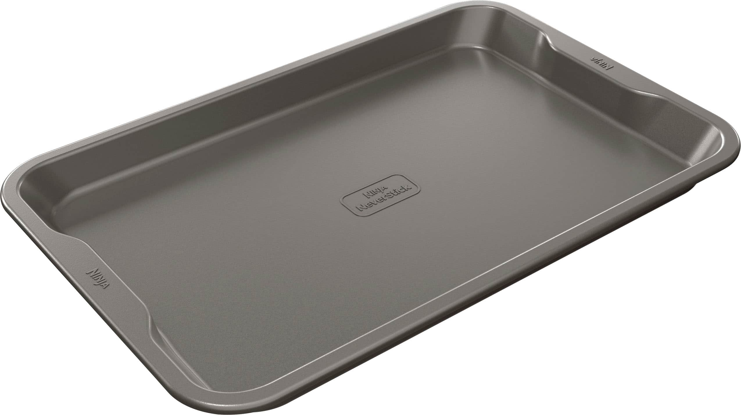 Angle View: Ninja - NeverStick Premium 10” x 15” Baking Sheet - Gray