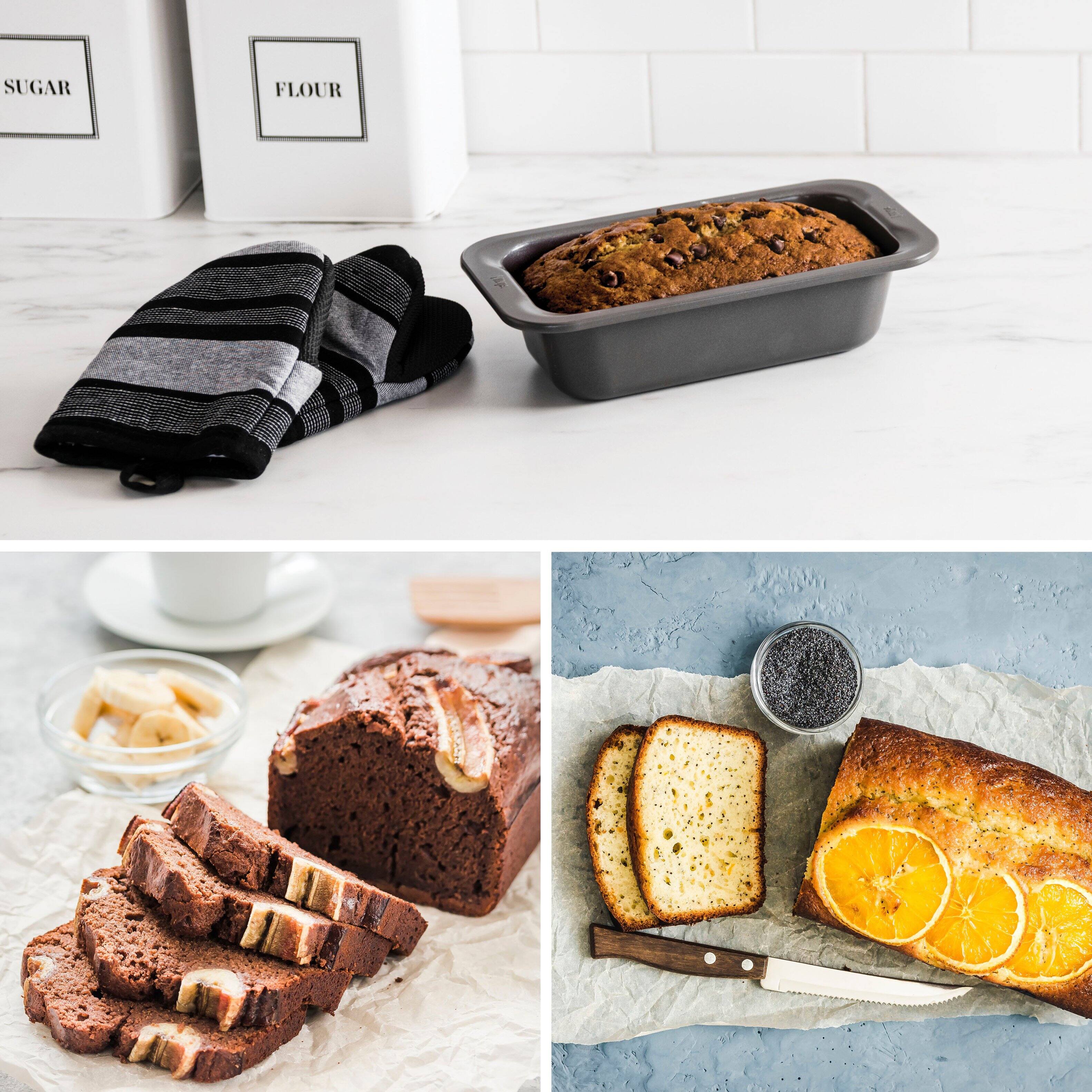 Alt View 12. Ninja - Foodi NeverStick Premium 9” Loaf Pan - Gray.